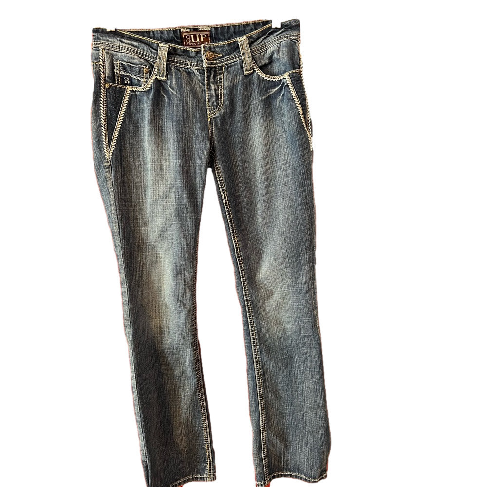 Cowgirl Up Western Jeans 29x34